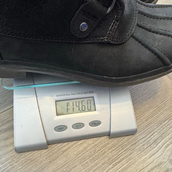 Ugg Duck Boots Women’s Size 7.5 Black Winter Warm Snow Ski Outdoors Hiking - Picture 10 of 10